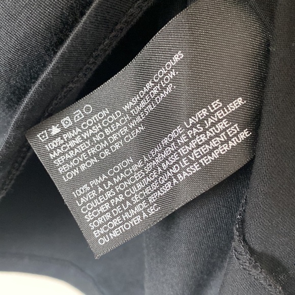 Club Monaco Pima Cotton Bow Tank XS - Picture 5 of 6